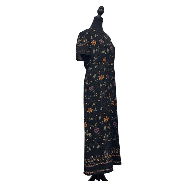 Talbots Floral Print Dress | Size 6 | Like New - Picture 3 of 6